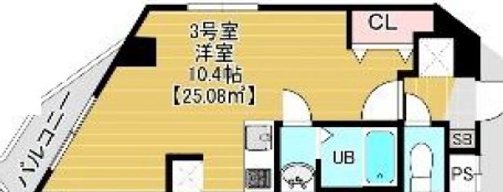 東京都台東区清川2(マンション)の賃貸物件の間取り