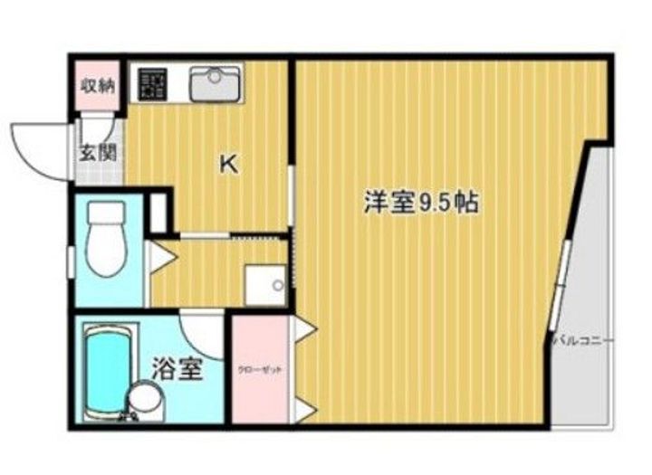 ウィンディ世田谷Iの間取り
