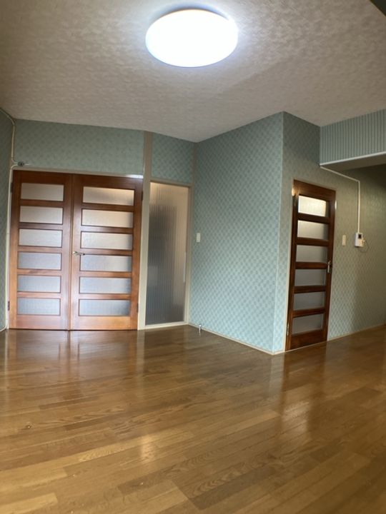 都ハイツの居間