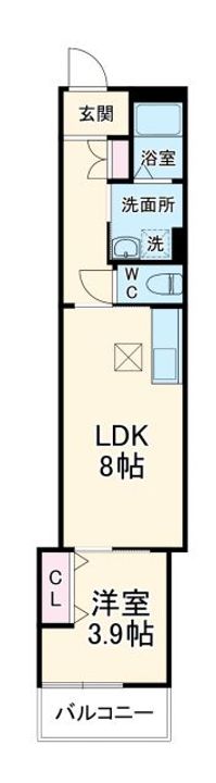 ペルル穴川の間取り