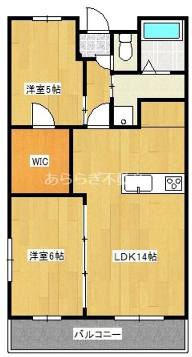 静岡県浜松市中央区原島町(マンション)の賃貸物件の間取り