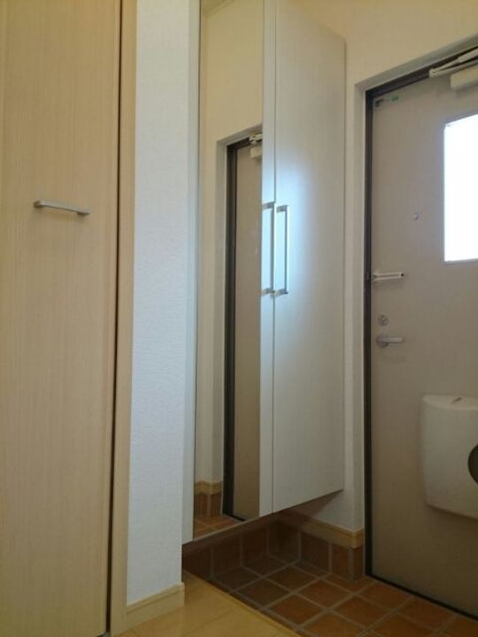 福島県伊達市広前(アパート)の賃貸物件の玄関