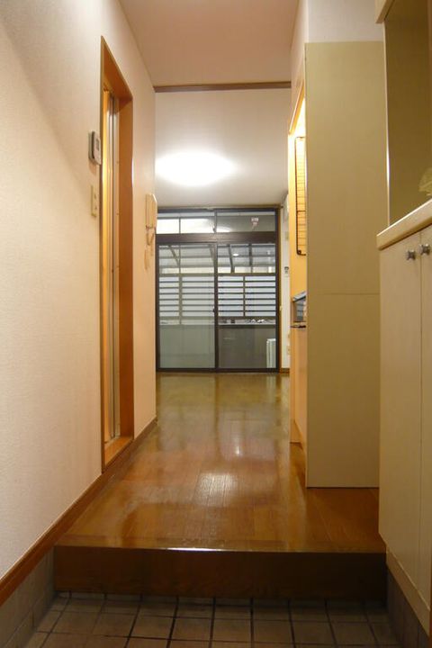 ラ・メゾン・ド・ボヌールの玄関