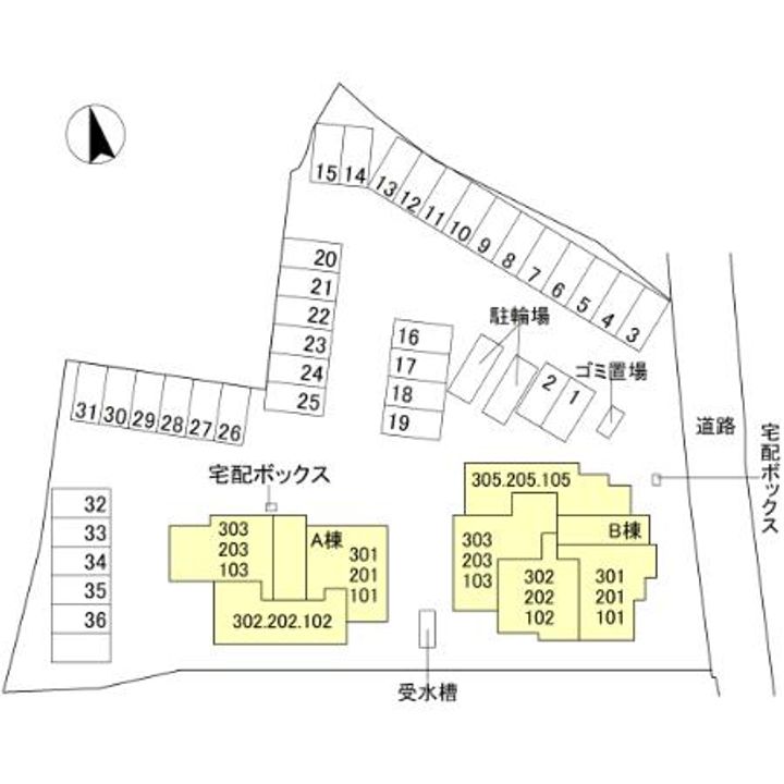 兵庫県三木市大塚1(アパート)の賃貸物件の地図