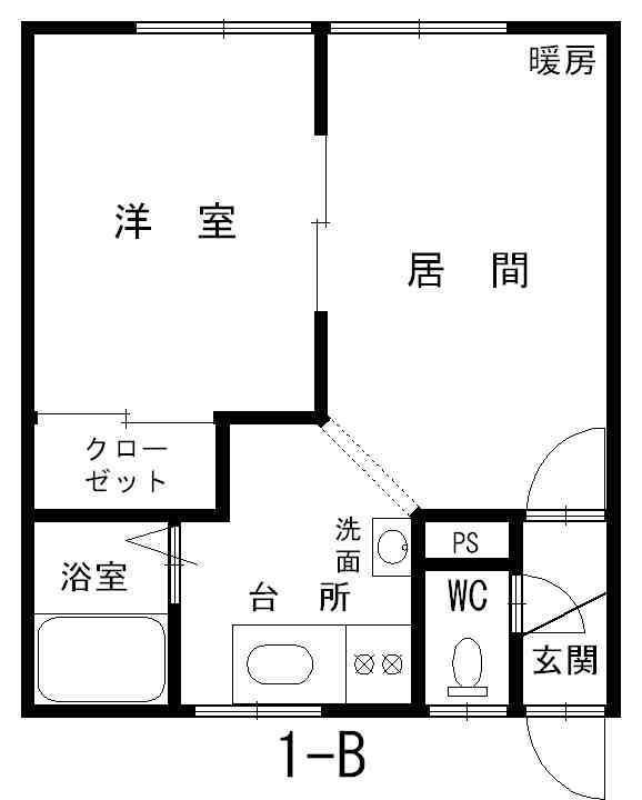 第2大橋マンションの間取り