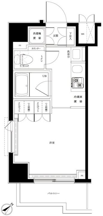 ルーブル横濱反町の間取り