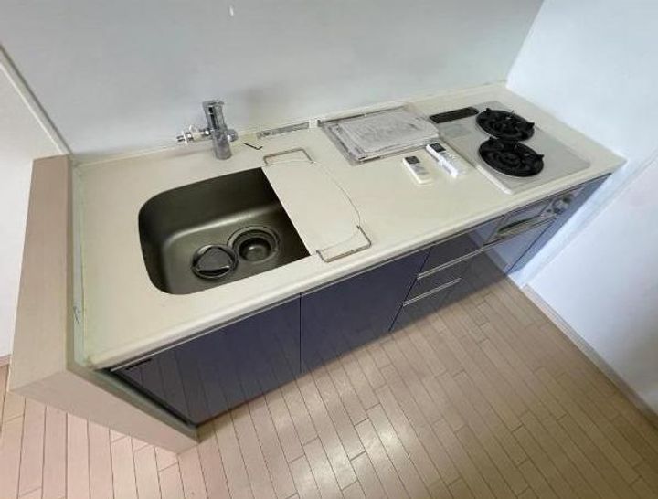東京都台東区柳橋2(マンション)の賃貸物件のキッチン