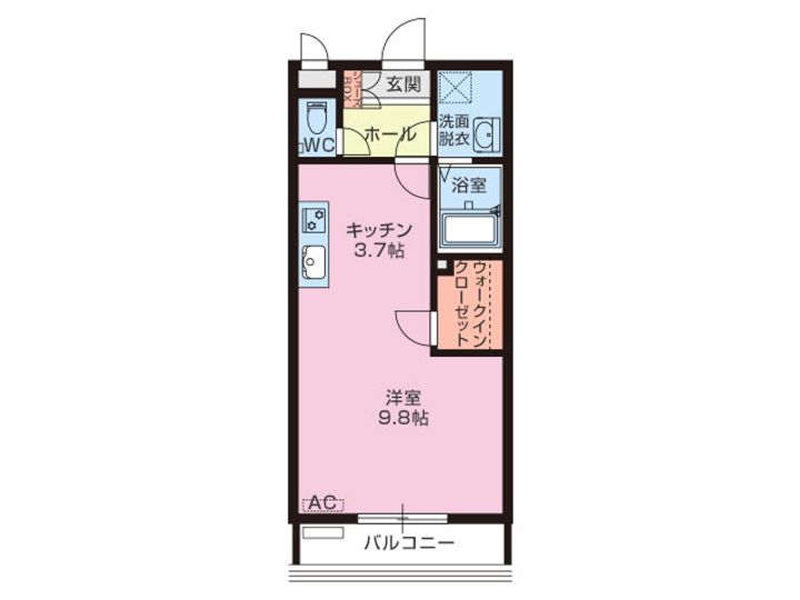 千寿MKの間取り