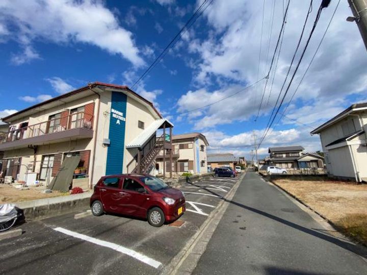 マリンハイツB棟の地図