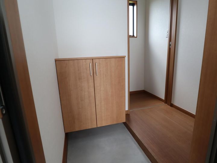 グレイス宮之城 B棟の玄関