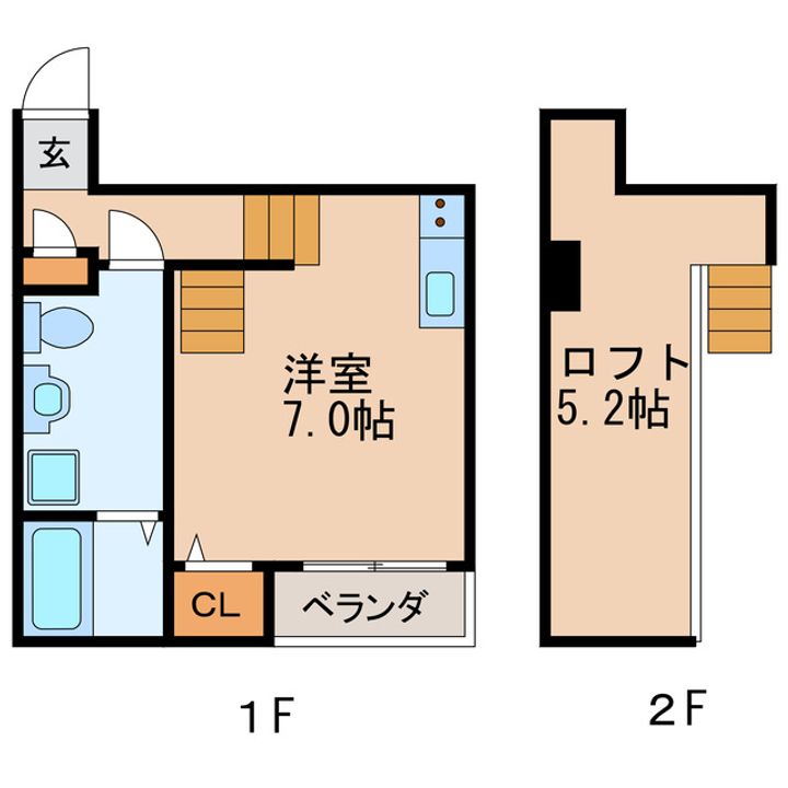 エスポワール車道の間取り