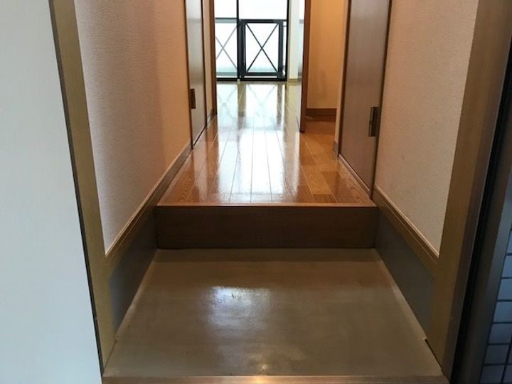 WOODBELLVの玄関