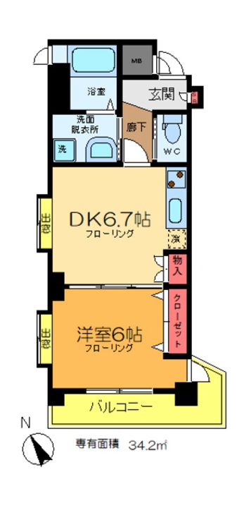 シャングリ・ラの間取り