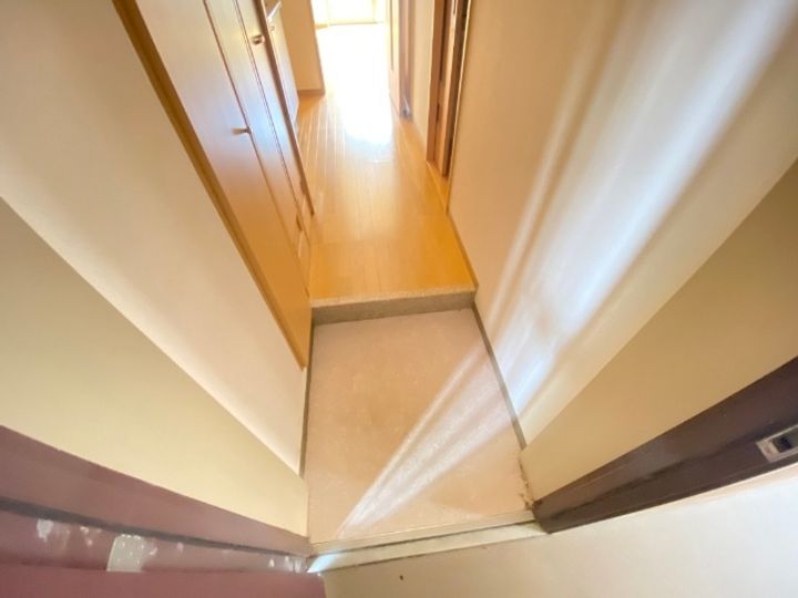 マンション風香の玄関