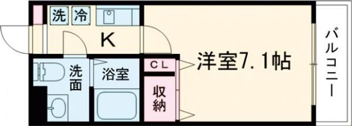 アステール鴻之台の間取り