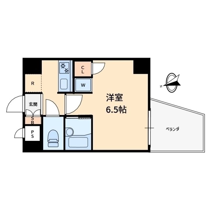 コンテント府中の間取り