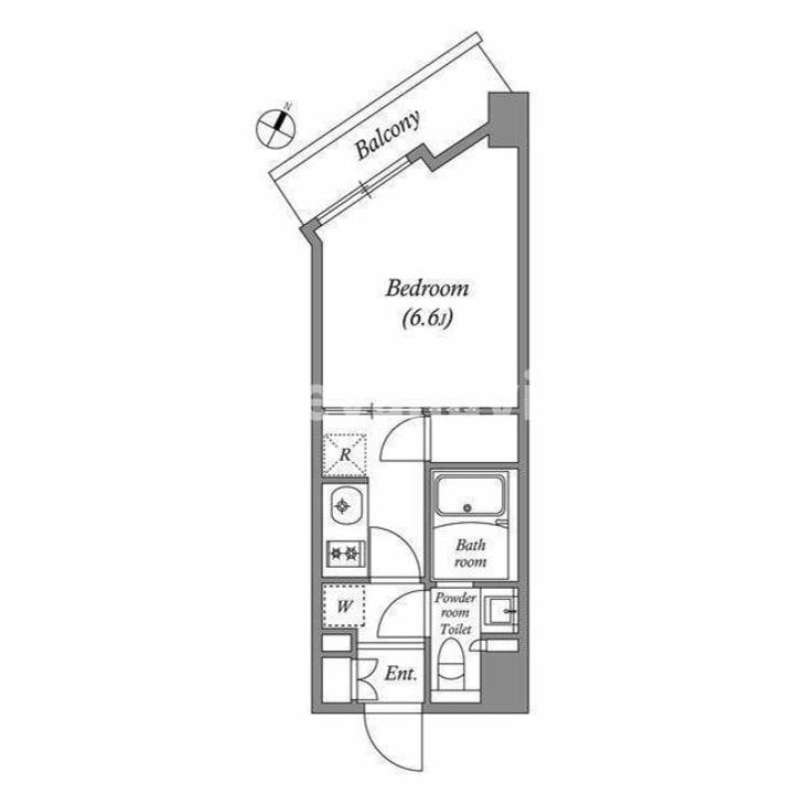 ラクレイス横濱関内の間取り