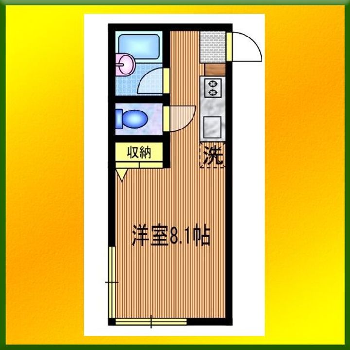 サンフラット正栄の間取り