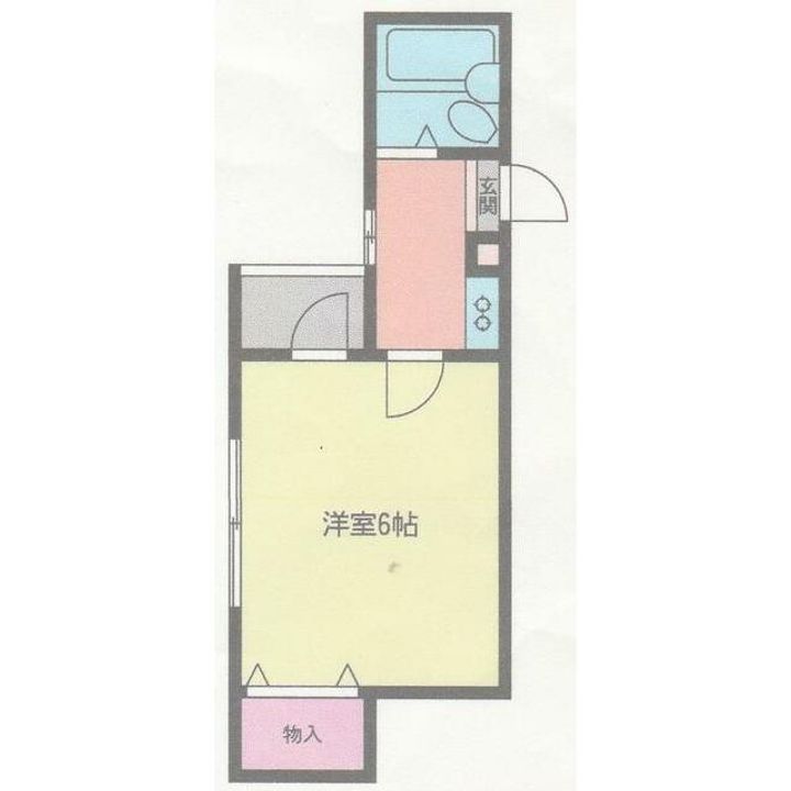 神奈川県座間市相模が丘5(アパート)の賃貸物件の間取り