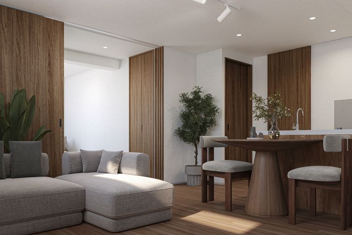 GranDuo千歳烏山の居間