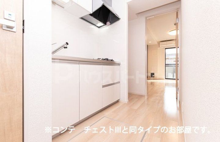 千葉県船橋市宮本4(アパート)の賃貸物件のキッチン