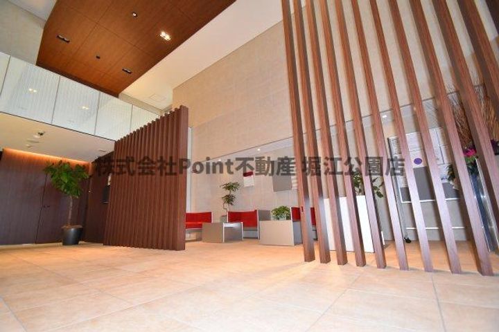 大阪府大阪市西区南堀江1(マンション)の賃貸物件の地図