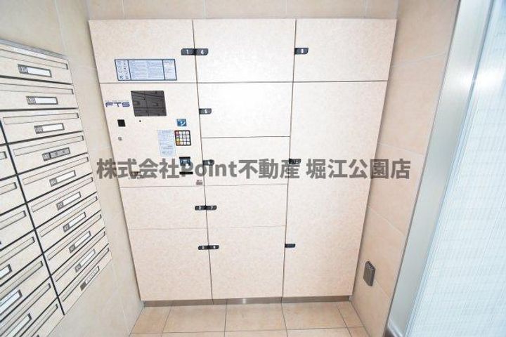 大阪府大阪市西区南堀江1(マンション)の賃貸物件の地図