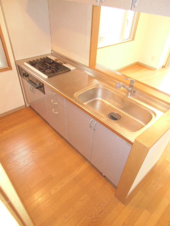 東京都港区元麻布3(マンション)の賃貸物件のキッチン