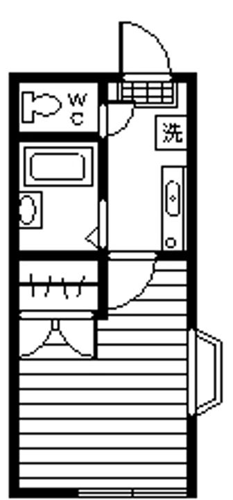 コーポ インタレクトの間取り