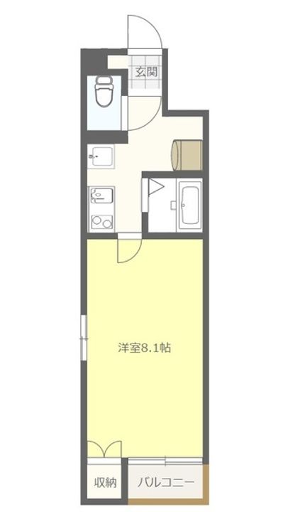 カーサプレミールの間取り