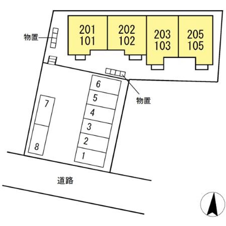 ハニーハイムの地図