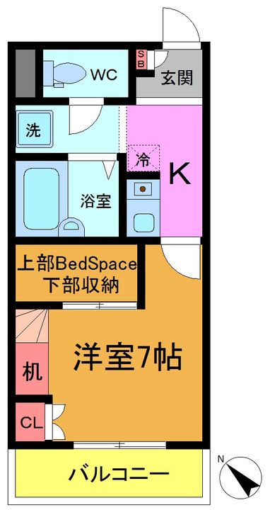 プロトンIIIの間取り
