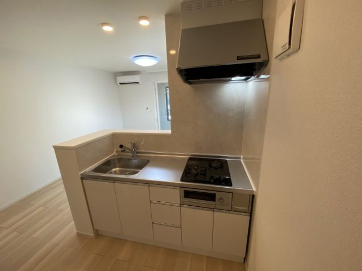 兵庫県姫路市網干区大江島(アパート)の賃貸物件のキッチン