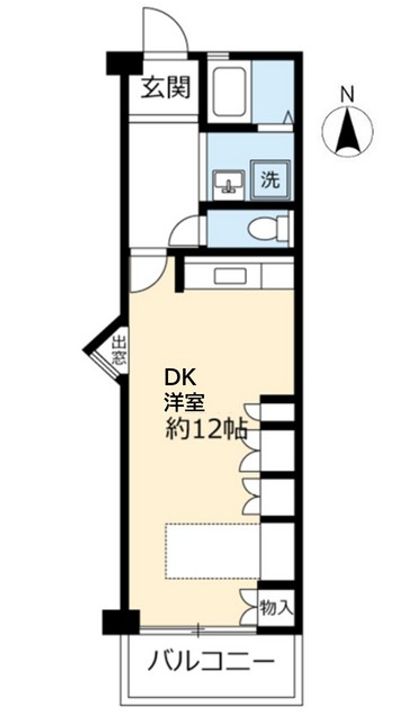 URアミティ学園西町の間取り