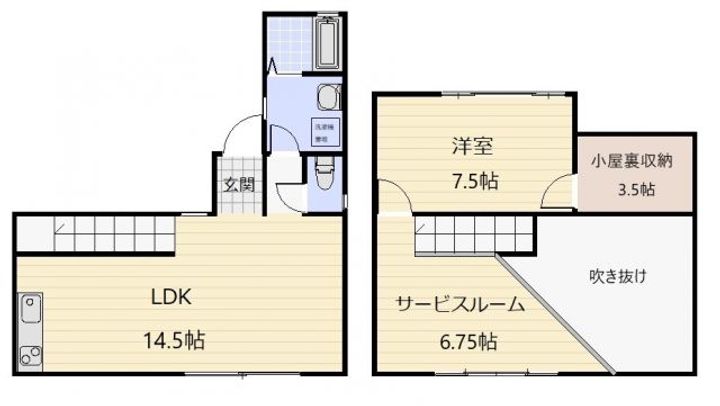 GN styleの間取り