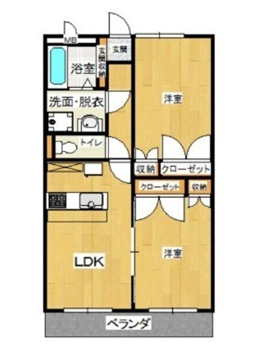 ファミールの間取り