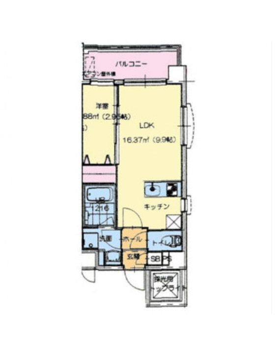 ラ・ビータ・メグの間取り