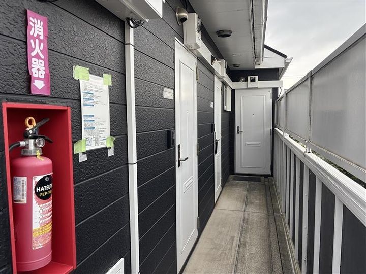 リブレス新田IIIの玄関