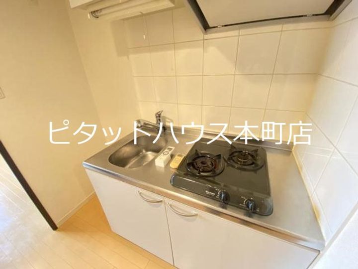 大阪府大阪市港区南市岡3(マンション)の賃貸物件のキッチン