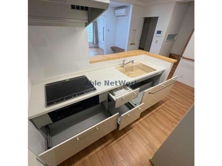 岐阜県岐阜市神室町4(一戸建)の賃貸物件のキッチン