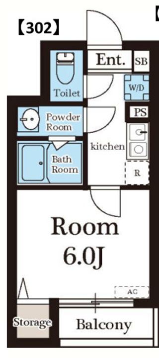 東京都板橋区清水町(アパート)の賃貸物件の間取り