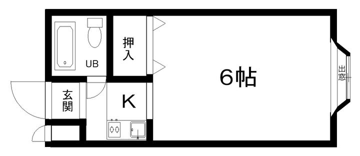 Nマンションの間取り