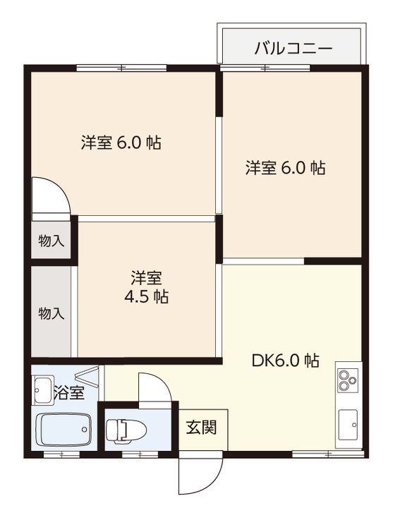 ナトゥーラ・ビアレの間取り