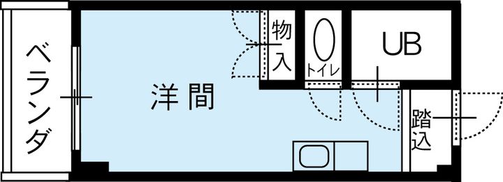 STハイツの間取り
