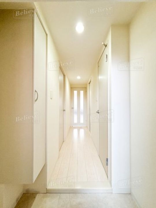 福岡県久留米市中央町(マンション)の賃貸物件の玄関