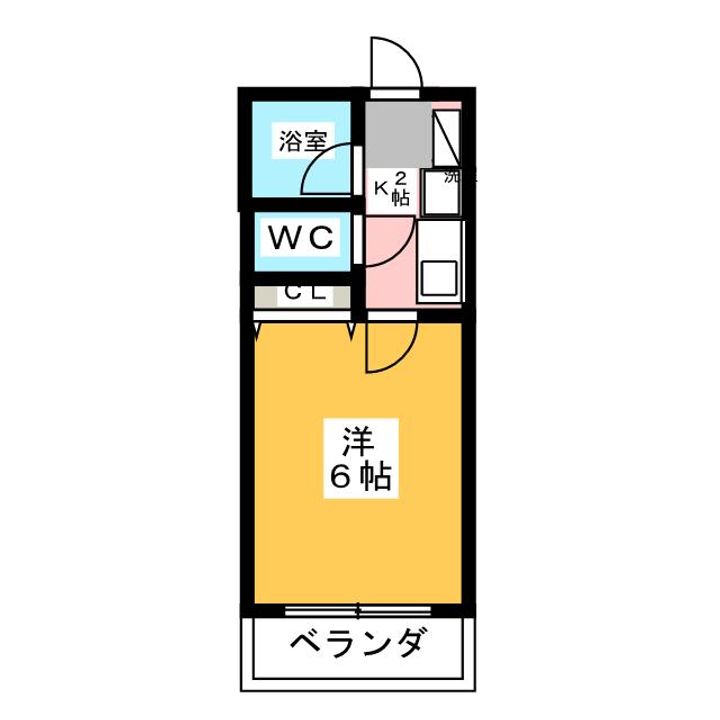 コンフォートマンション下町第2の間取り
