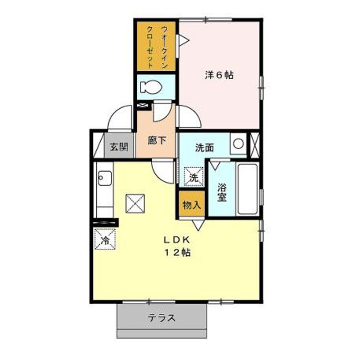 Albax Bの間取り