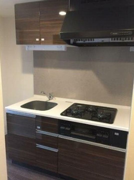 千葉県柏市柏4(マンション)の賃貸物件のキッチン