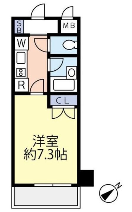 グランヴァン上板橋の間取り