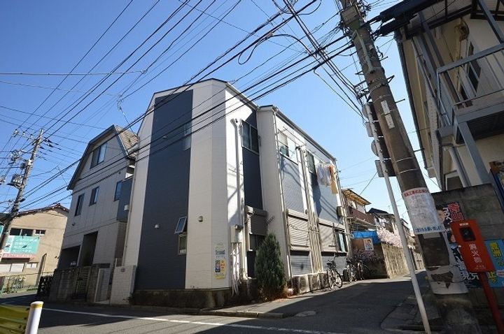 東京都大田区東六郷1(アパート)の賃貸物件の地図